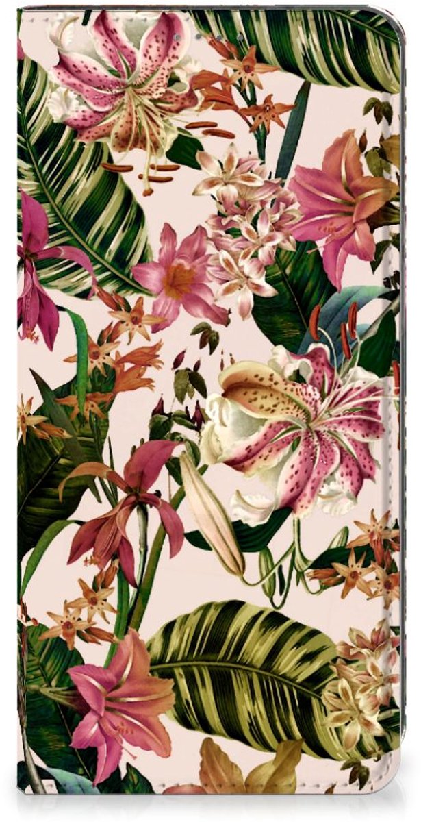 Book Case voor Google Pixel 7 Pro Smart Cover Flowers