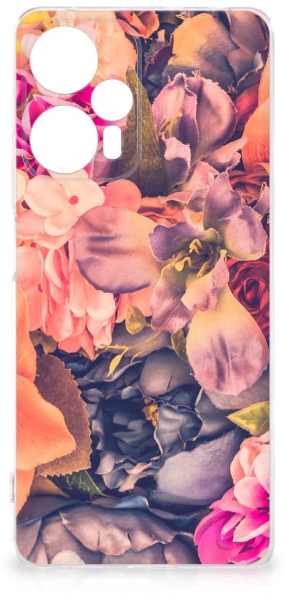 Xiaomi Poco F5 TPU Case Bosje Bloemen