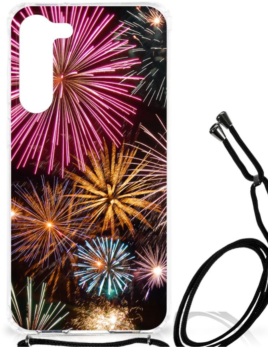 Samsung Galaxy S23 Plus Anti Shock Bumper Case Vuurwerk