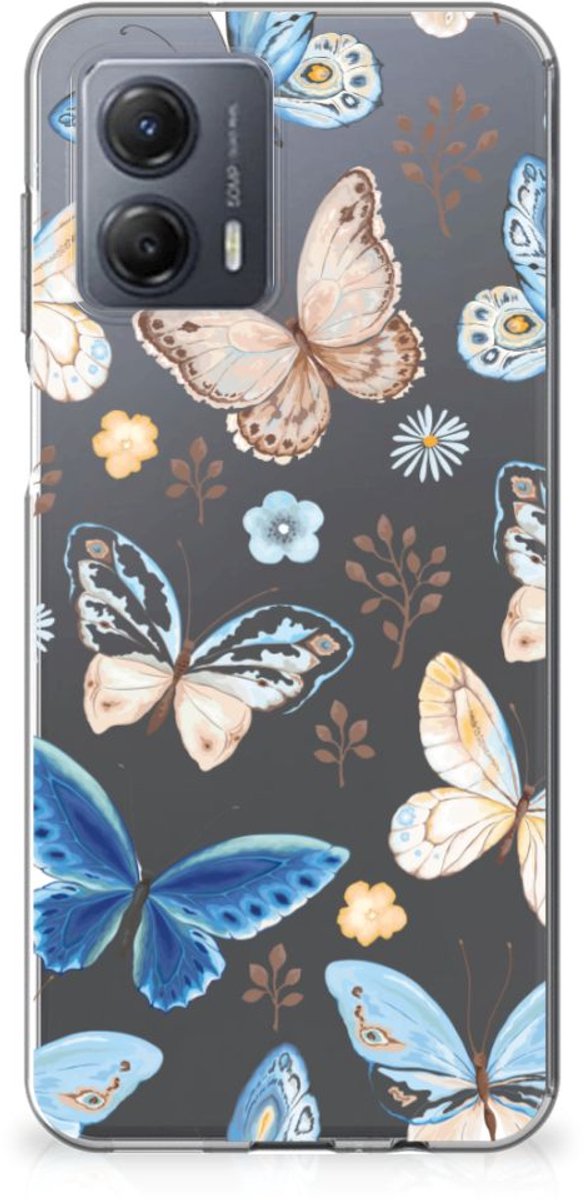 TPU Hoesje voor Motorola Moto G53 Vlinder