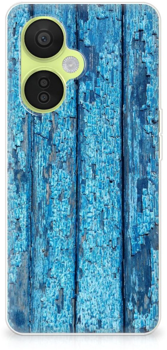 OnePlus Nord CE 3 Lite Bumper Hoesje Wood Blue
