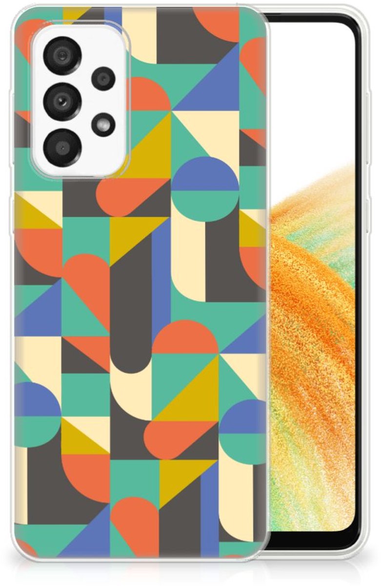 Samsung Galaxy A33 5G TPU bumper Funky Retro