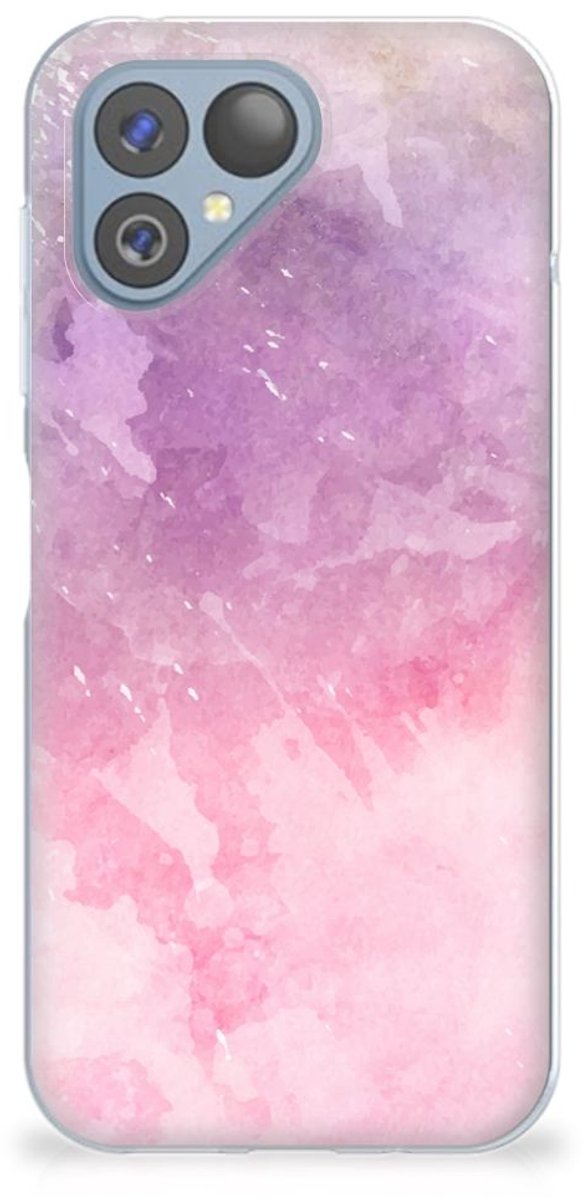 Hoesje maken Fairphone 5 Pink Purple Paint