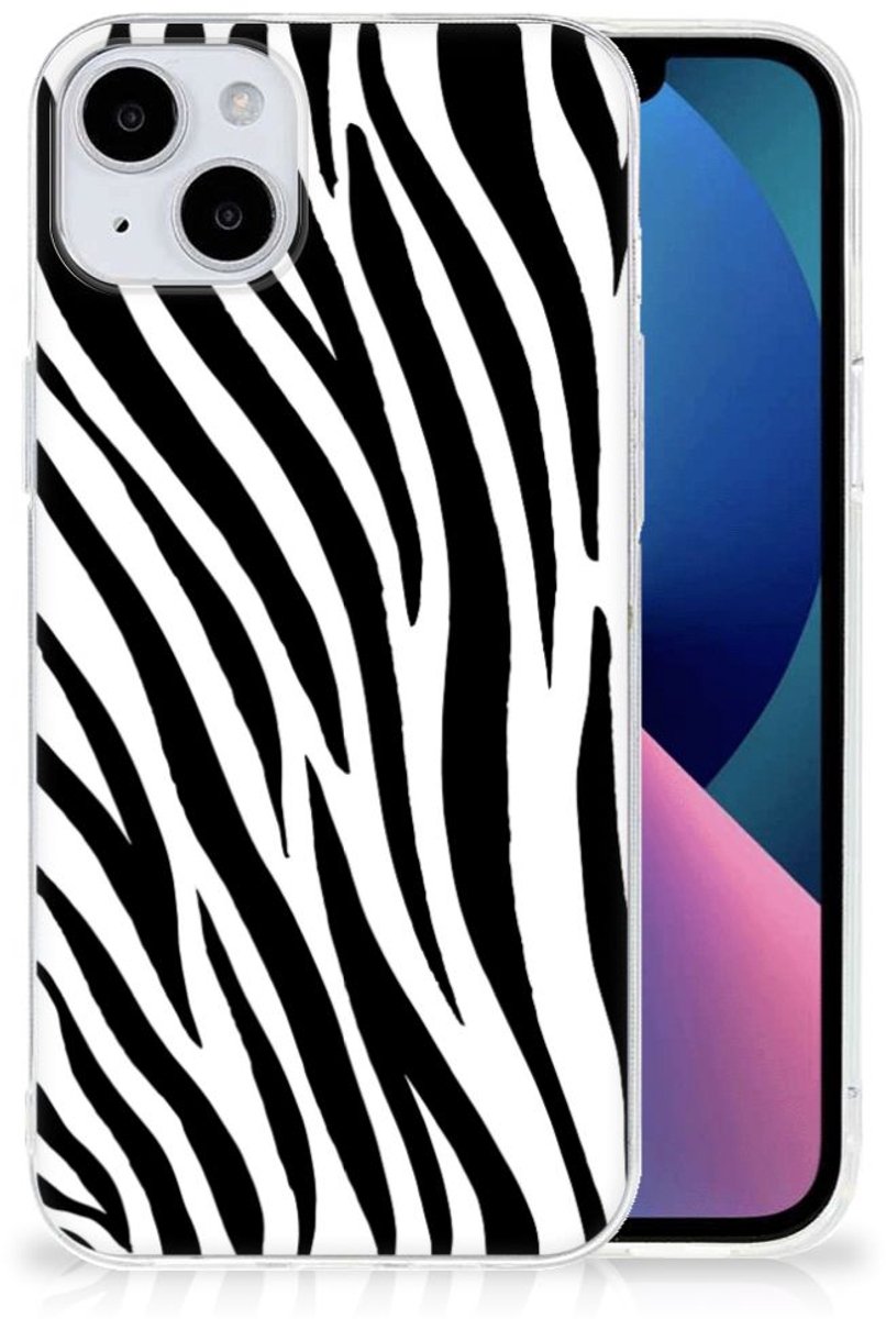 iPhone 15 Plus TPU Hoesje Zebra
