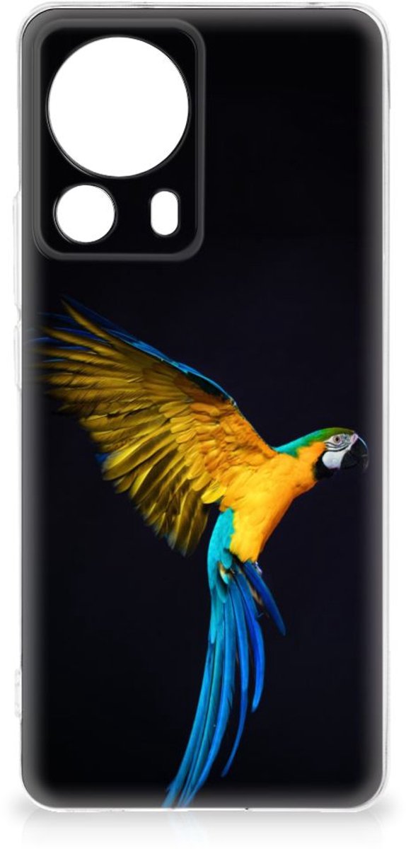Xiaomi 13 Lite TPU Hoesje Papegaai