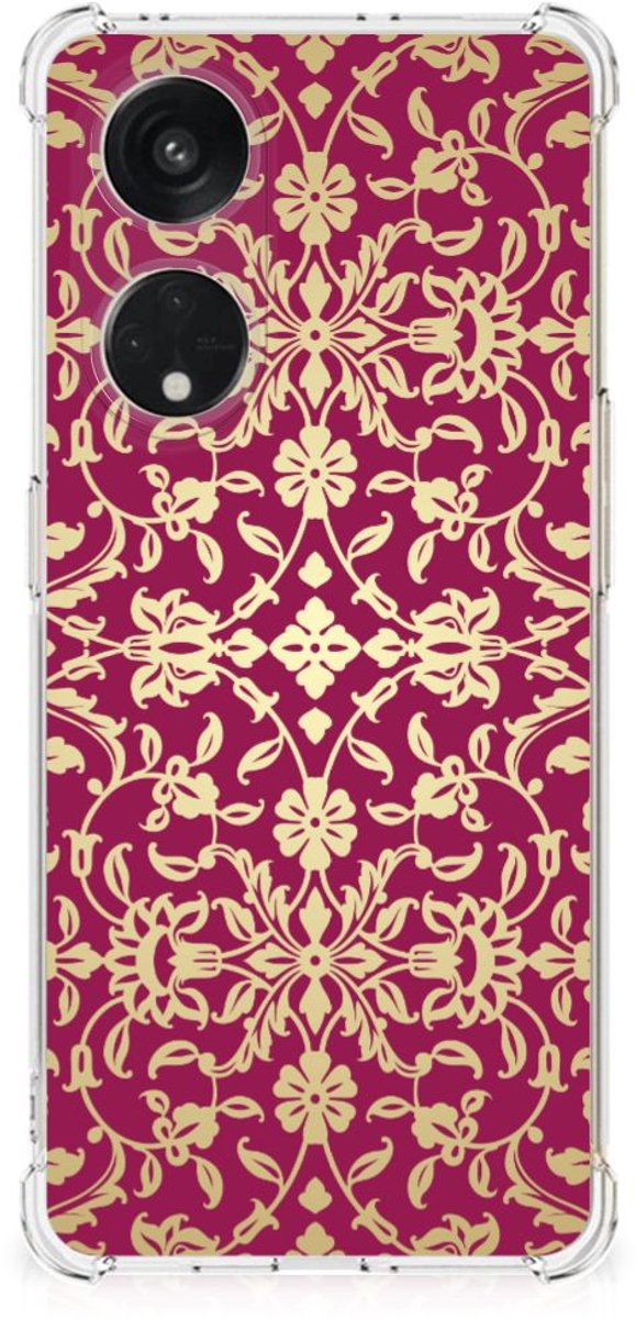 Anti Shock Case OPPO A98 Barok Pink