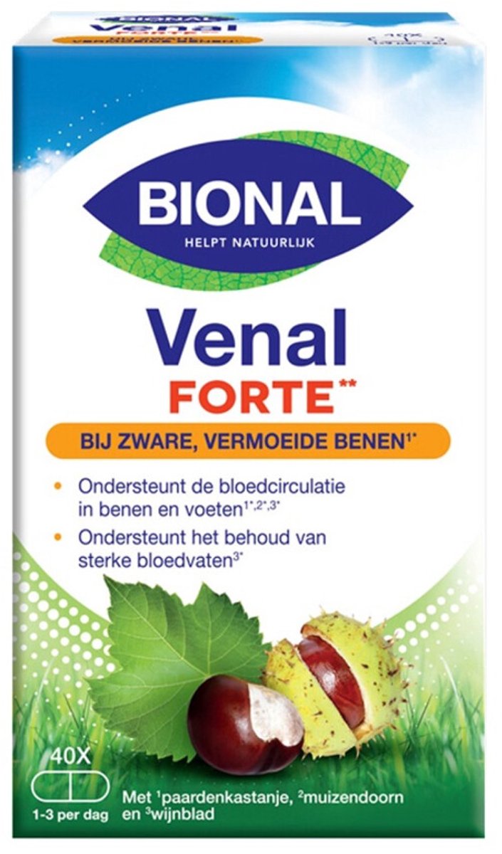 Bional Venal Forte - 3 x 40 capsules - Voordeelverpakking
