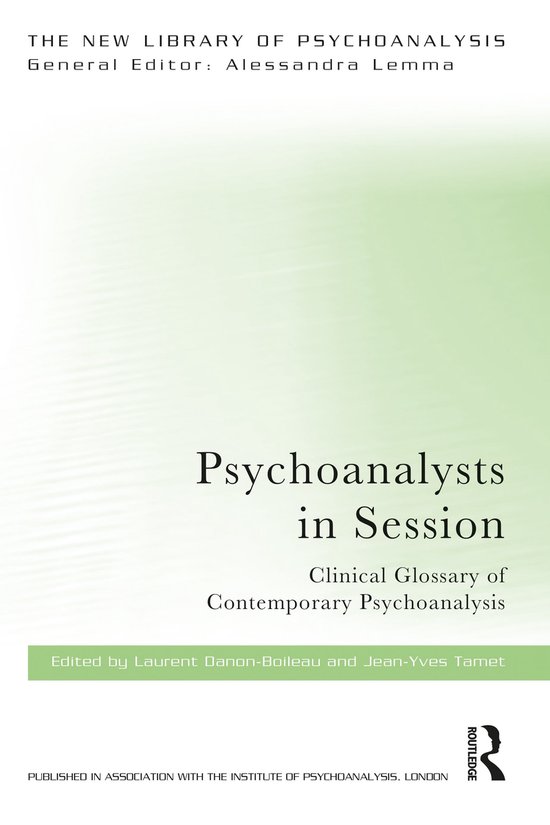 Psychoanalysts in Session - cover