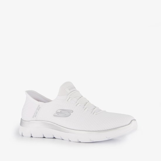 Skechers Slip-ins : Baskets Summits Diamond Dream - Wit - Confort Extra - Mousse à mémoire de forme - Taille 38