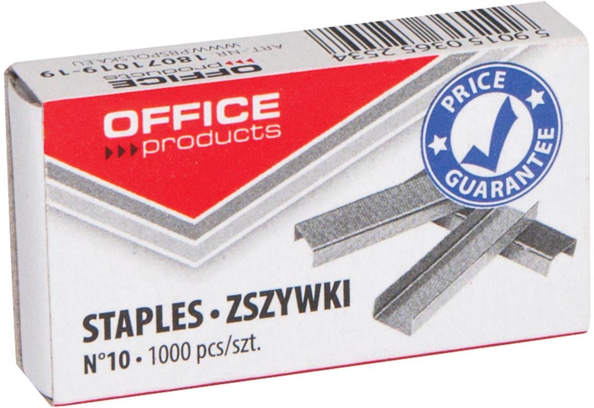 Zilveren Nietjes 10/5 - 1000 Stuks