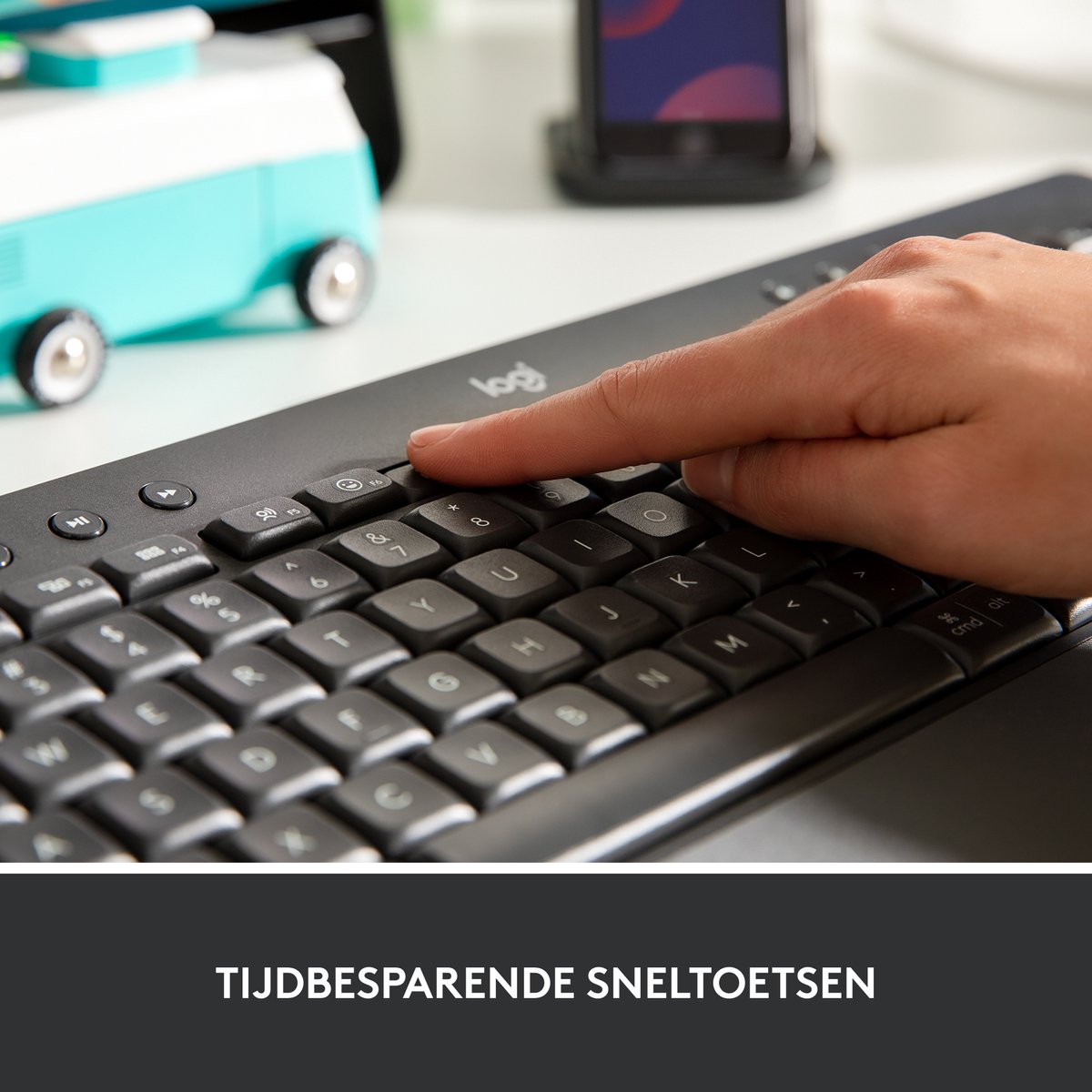 Logitech Signature K650 Draadloos Toetsenbord met Polssteun thumbnail 2