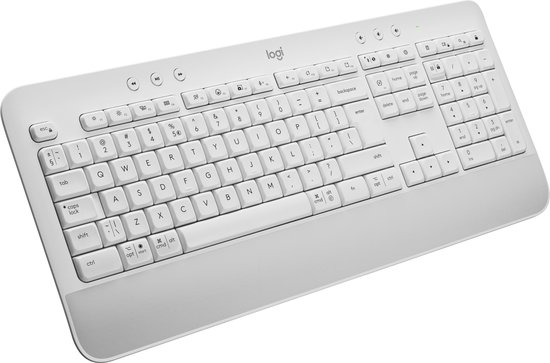 Logitech Signature K650 - Draadloos Toetsenbord - US QWERTY - Off White
