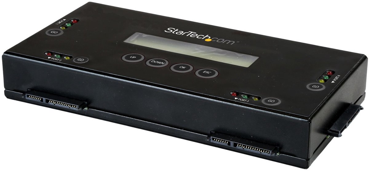 StarTech Harde schijf wisser voor 2.5 of 3.5 inch SATA schijven