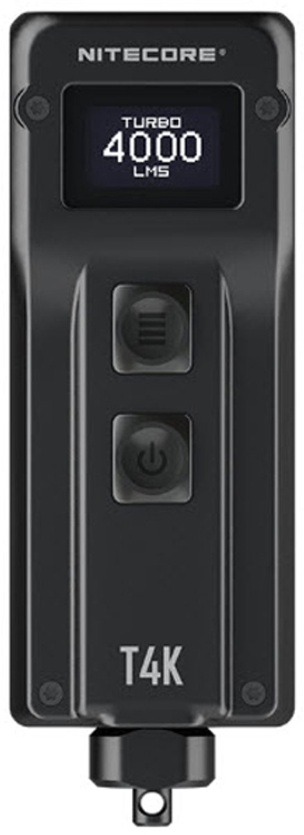 Nitecore Nitecore T4k Sleutelhangerlamp Oplaadbaar - Black