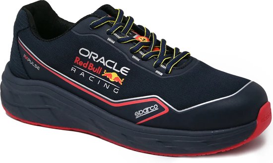 Sparco Lichtgewicht Werkschoenen Practice S1P Niki Blauw/Oranje Maat 39