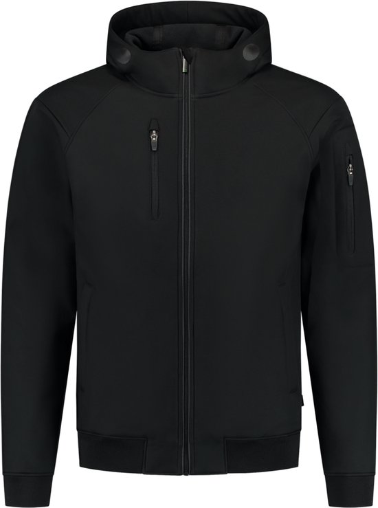 Tricorp Softshell Bomber Hood Rewear 402704 Zwart - Taille XXL