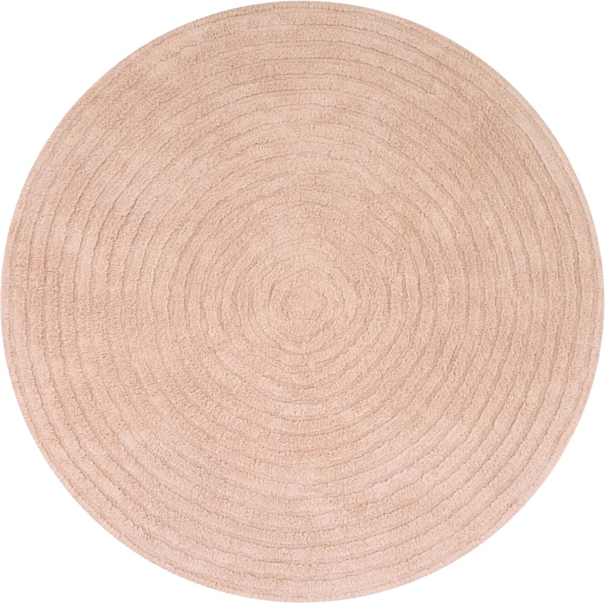 Tapis Petit Vloerkleed Robin - Soft Pink - 150 x 150 cm