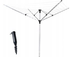 Wasdroger tuin - 260 cm breed - 60 m droogruimte - aluminium constructie