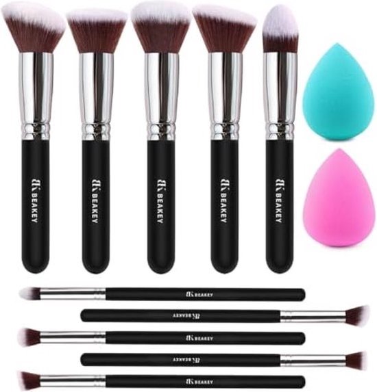 XUKZIMA Körper-Make-up-Pinsel – Großer Kabuki-Pinsel Für Selbstbräuner, Foundation Und Bronzer, Mit Roségold-Griff