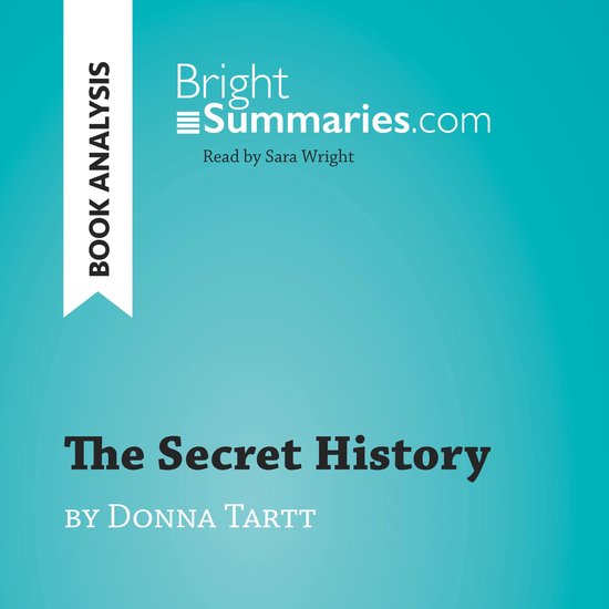 The Secret History by Donna Tartt (Book Analysis) - cover