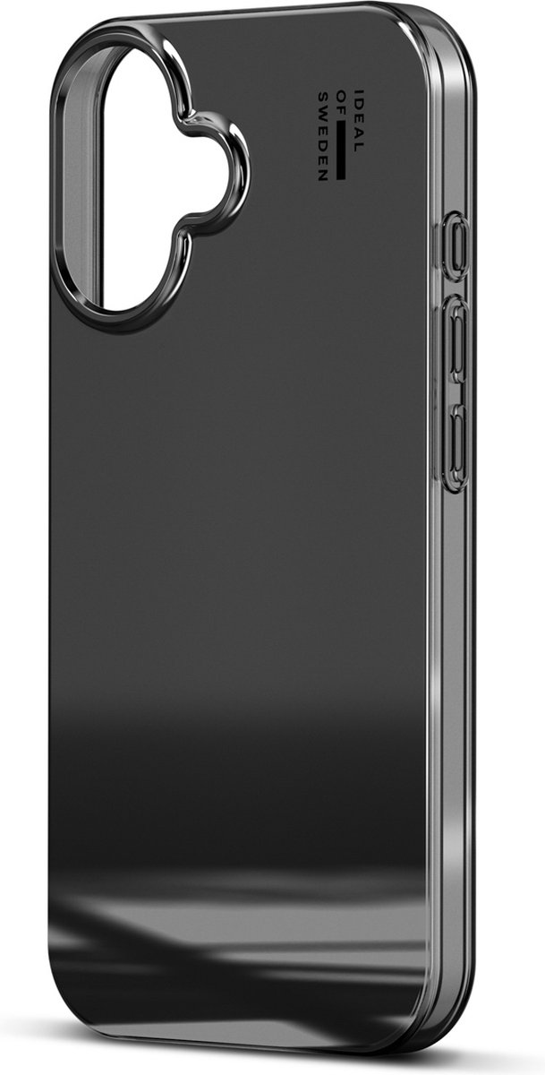iDeal of Sweden Mirror Case geschikt voor Apple iPhone 16 - Mirror Black
