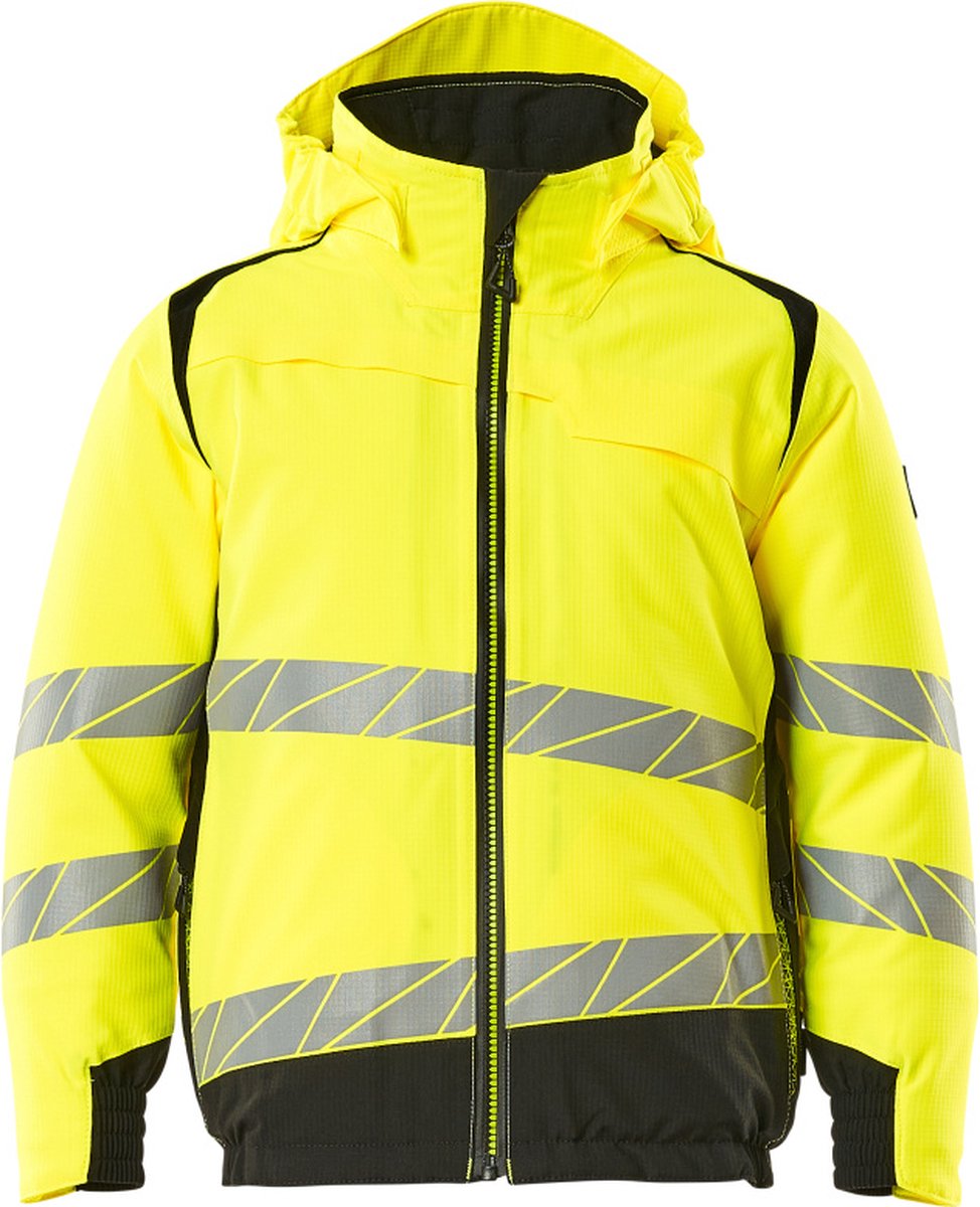 Mascot Accelerate Safe Winterjas voor kinderen 19935-449 Hi-Vis Zwart