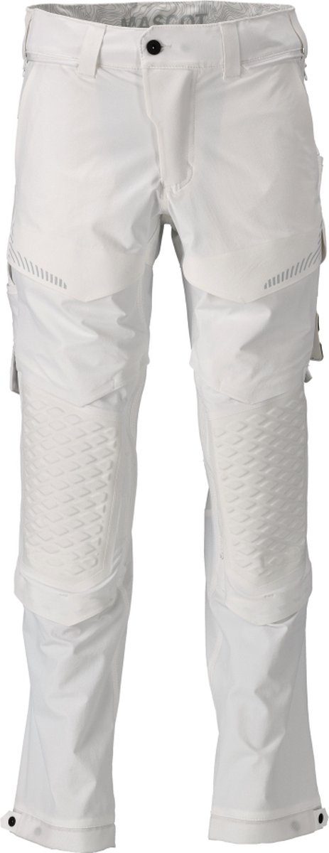 Mascot Customized Broek met kniezakken 22279-605 - Wit - C51 - 76
