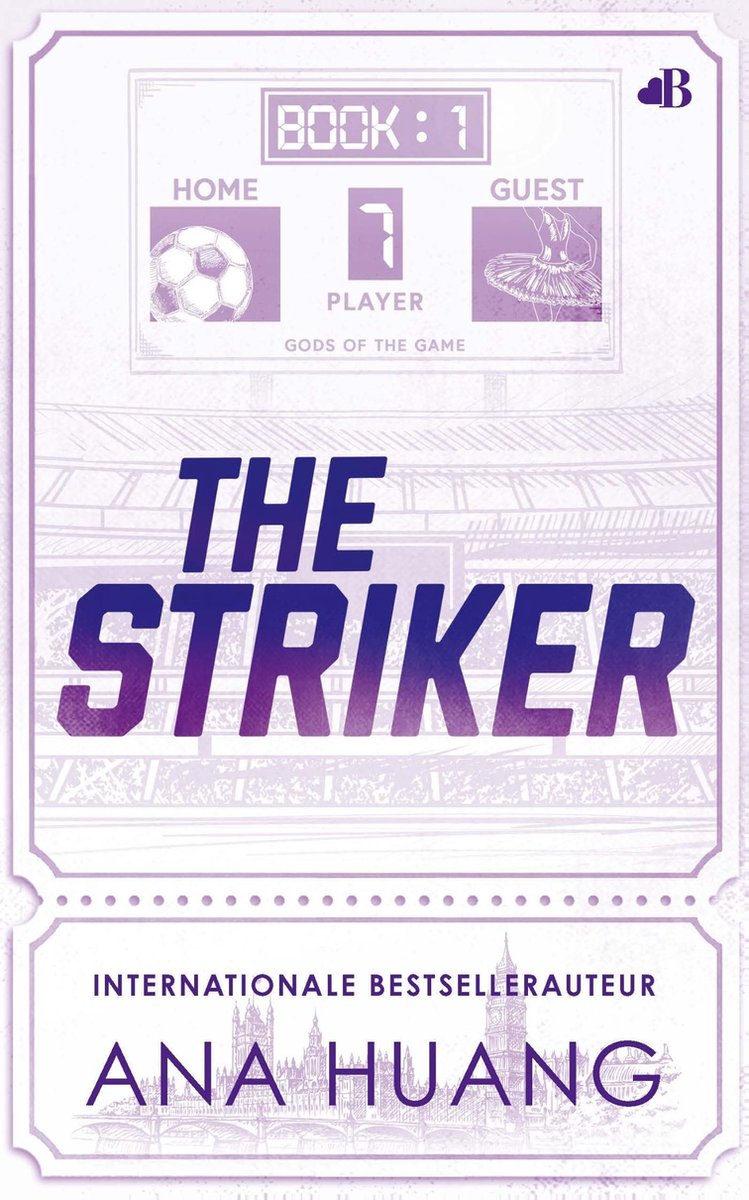 Omslag van Gods of the game 1 - The striker