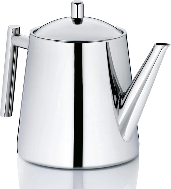 SANQIAHOME 1.65L roestvrijstalen theepot met verwijderbare infuser, Losbladig deksel,koper SANQIAHOME 1.65L roestvrijstalen theepot met verwijderbare infuser, Losbladig deksel,koper