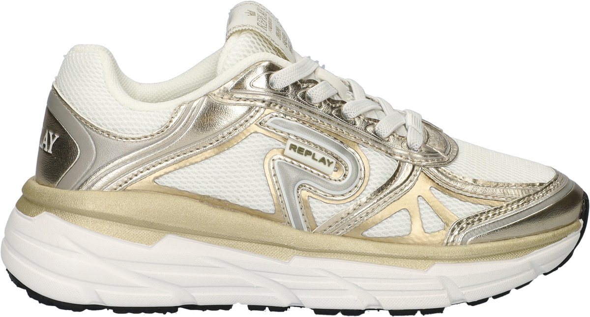 Replay Christal Jr 2 Sneakers - Meisjes - Goud - Maat 38