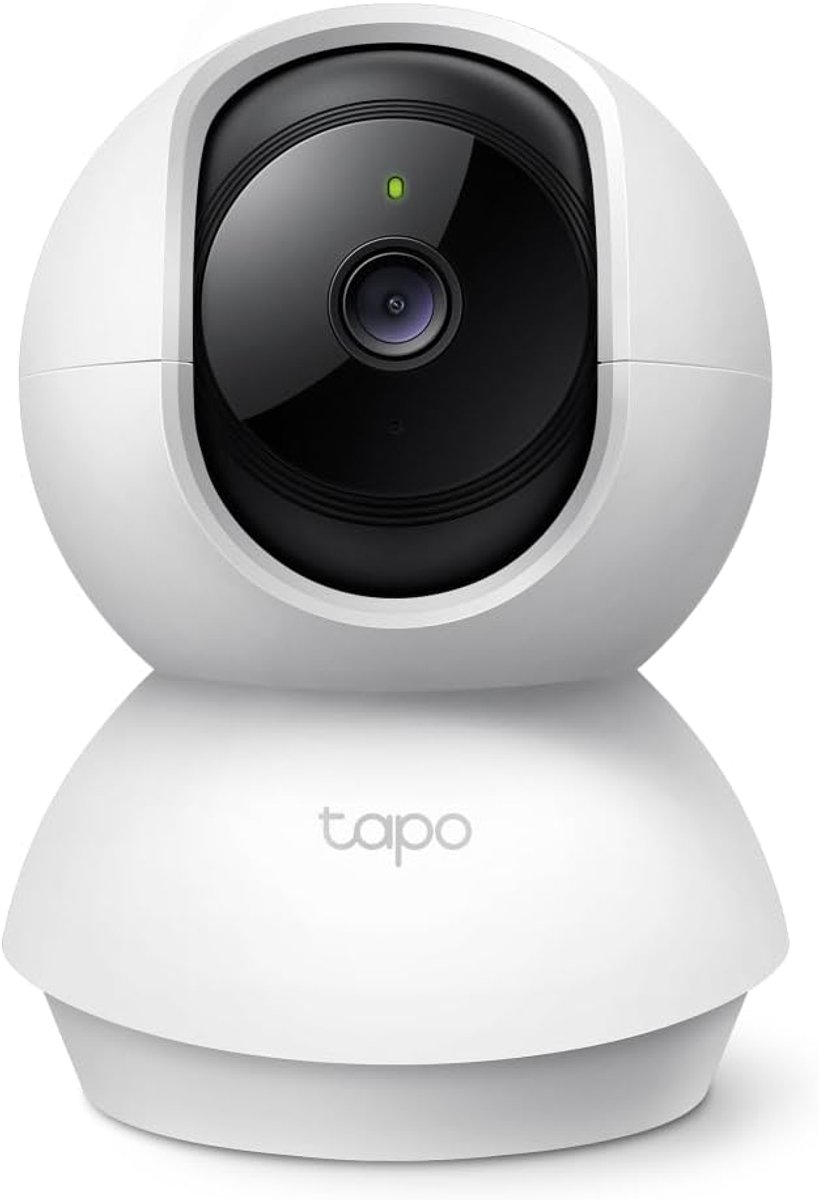 WLAN-camera voor binnen met 360° kijkhoek, FHD, nachtzicht en twee-weg audio