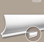 Corniche 150220F Profhome Moulure décorative flexible design intemporel classique blanc 2 m