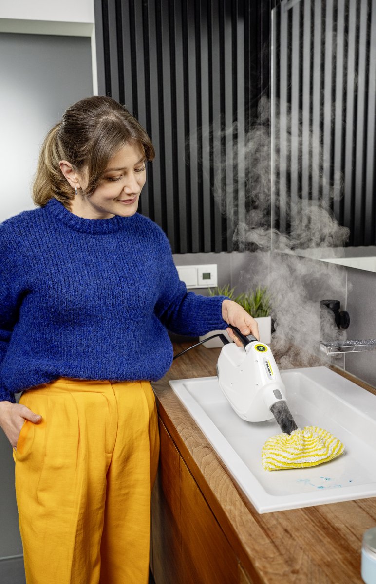 Kärcher SC 1 Multi Comfort Stoomreiniger - Incl. verlengslang - Opwarmtijd 30 sec. - 1300 W - Oppervlakteprestatie 30 m² - Reservoir 200 ml – foto 6