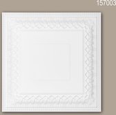 Plafondtegel 157003 Profhome Plafond-element Wandpaneel neo-classicisme stijl wit
