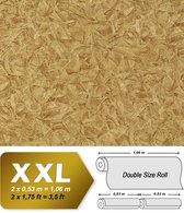Structuur behang EDEM 9086-25 vliesbehang hardvinyl warmdruk in reliëf gestempeld in used-look glanzend goud 10,65 m2