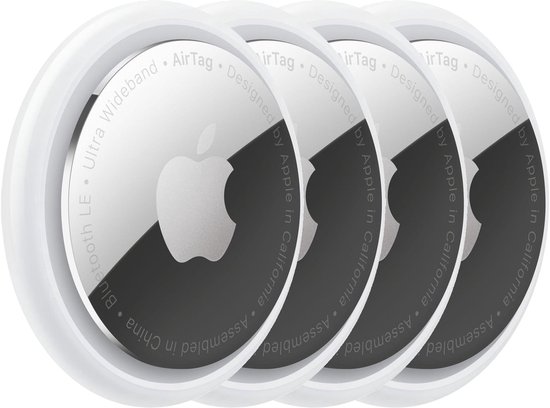 Apple AirTag - 1e generatie (2021) - 4 stuks
