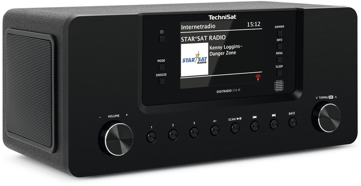 TechniSat Digitradio 574 IR Zwart