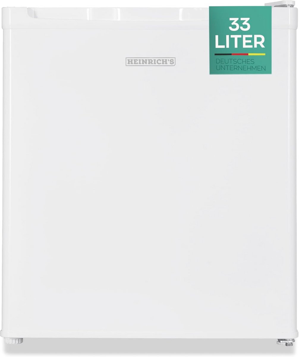 Mini Vriezer 33 Liter - Compact en Stille Vriesbox tot -18 °C - Perfect voor Kantoor en Camping