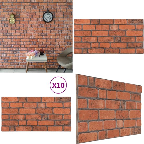 3D-wandpanelen zelfklevend, doe-het-zelf waterdicht baksteenbehang 3D, steenlook 3D-wandpanelen zelfklevend, doe-het-zelf waterdicht baksteenbehang 3D, steenlook