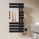 EMKE Elektrische Handdoekradiator - Smart Bediening - Touchscreen & APP - Met Timer - 320 W - 100x50 cm - Badkamer Radiator - Handdoekdroger