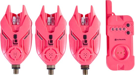 Set d'alarmes de Bite Pink Ultimate E-Tension 3+1 | Détecteur de touche