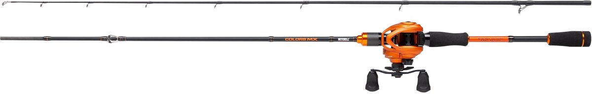 Mitchell Colors MX Baitcaster Combo Orange 1.98m (10-40g) - Baitcaster Hengel