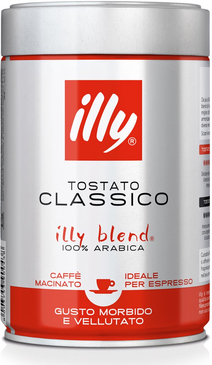illy gemalen espressokoffie Classico - 250 gram thumbnail 4