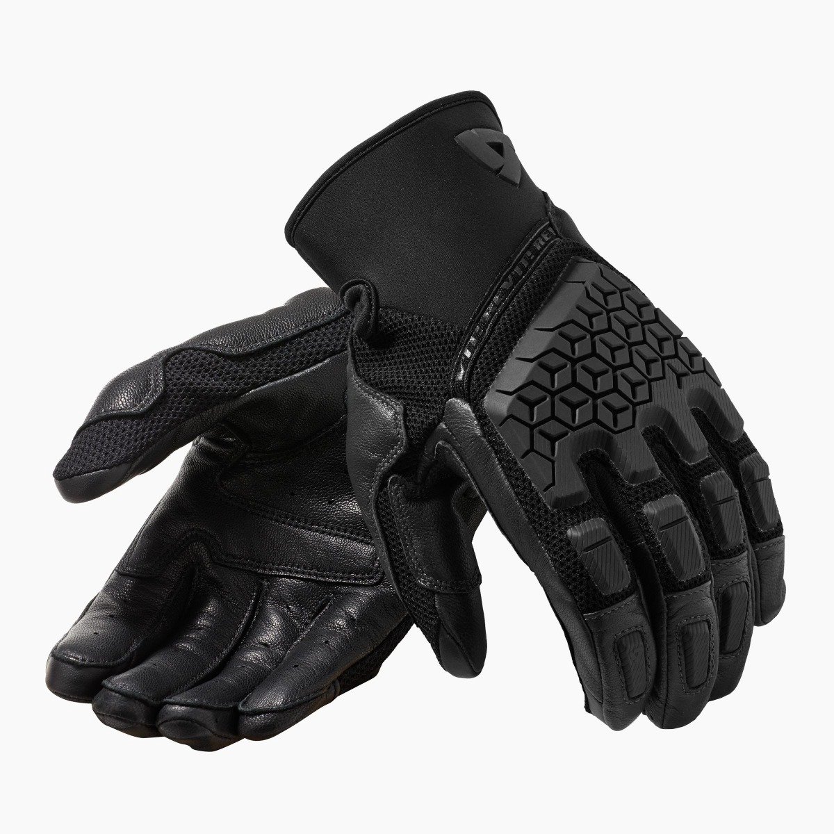 REV'IT! Caliber Zwart - Maat XXL - Handschoen
