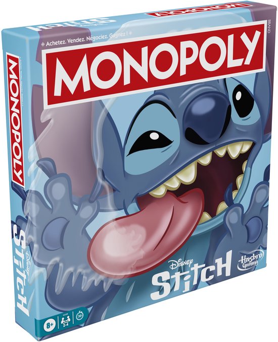 Monopoly Disney Stitch - Bordspel - Franstalig