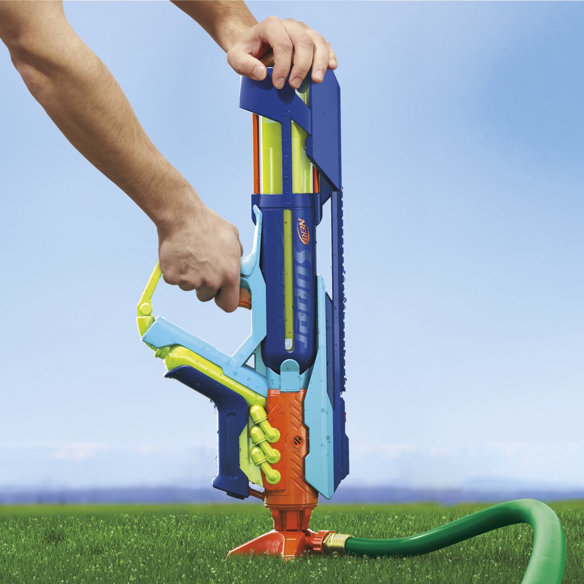 Nerf Super Soaker Power Drench XL-waterblaster, waterspeelgoed — afbeelding 7