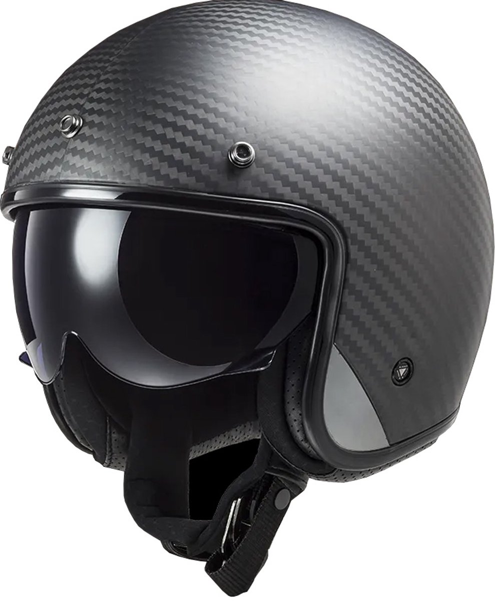 LS2 OF601 Bob II Carbon 06 Jethelm - Helm