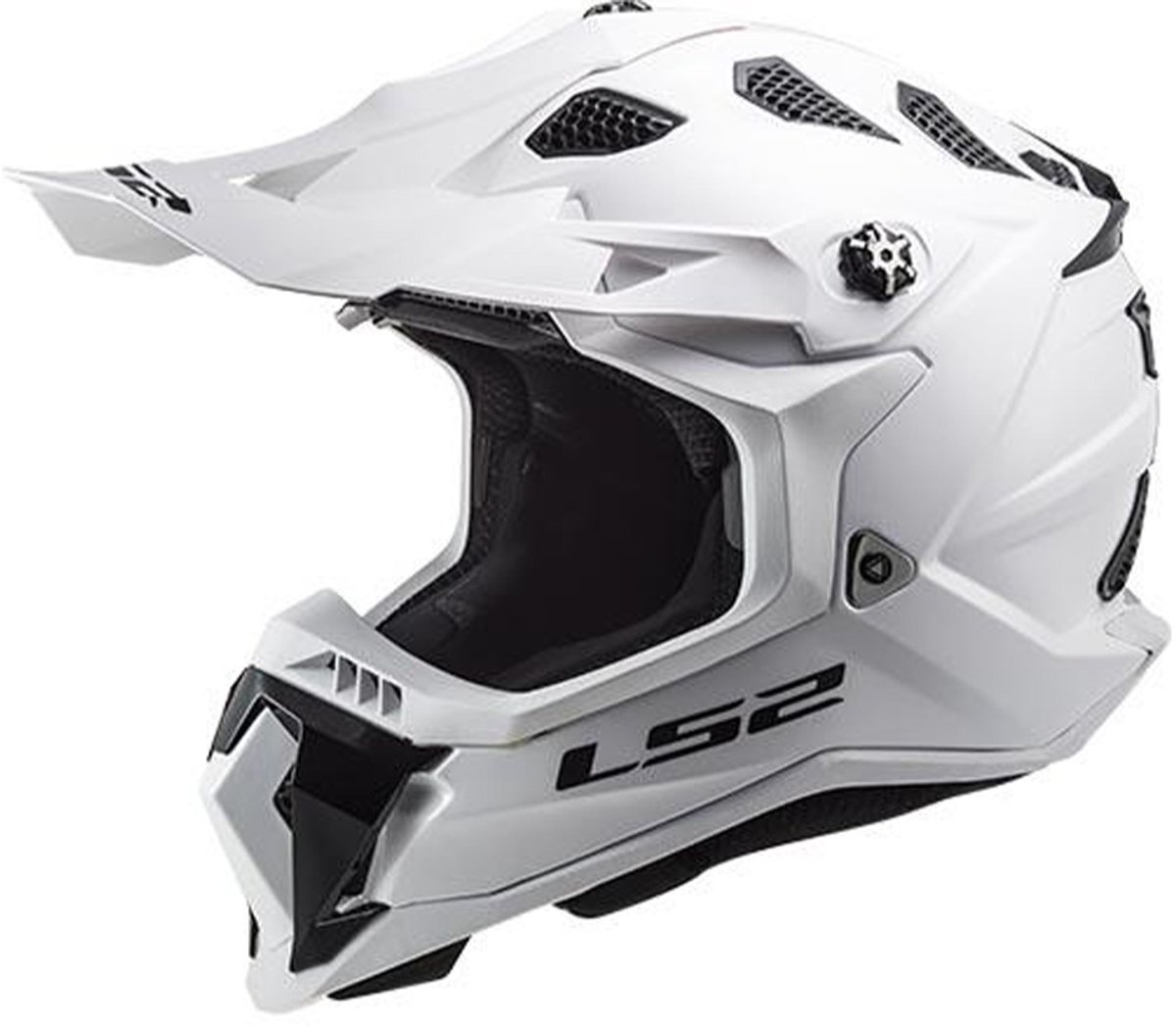 LS2 MX700 Subverter Solid Gloss Wit 06 Offroad Helm - Helm