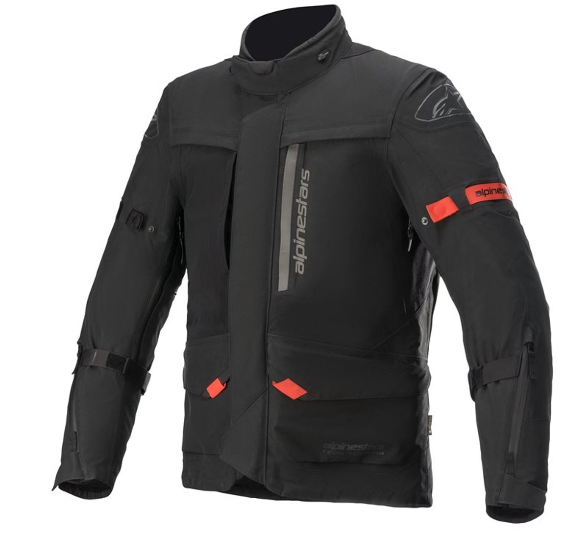 Alpinestars Altamira Gore-Tex Jas Zwart Helderrood - Jas
