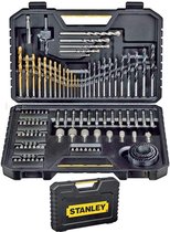 Stanley 100-delige accessoireset in handige opbergkoffer STA7205-XJ